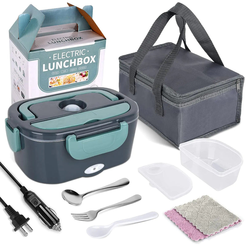 Electric Heated Lunch Box - LEYSOFT EXPRESS