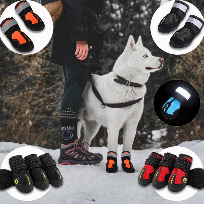 Waterproof Reflective Dog Boots - LEYSOFT EXPRESS